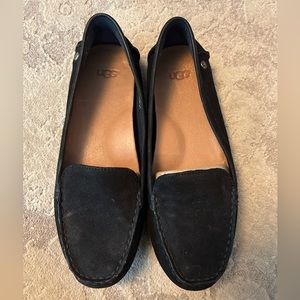 Ugg Moccasins in black. Size 6.5. Worn twice.